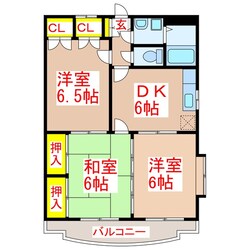 グリーンヒルズ緒方の物件間取画像